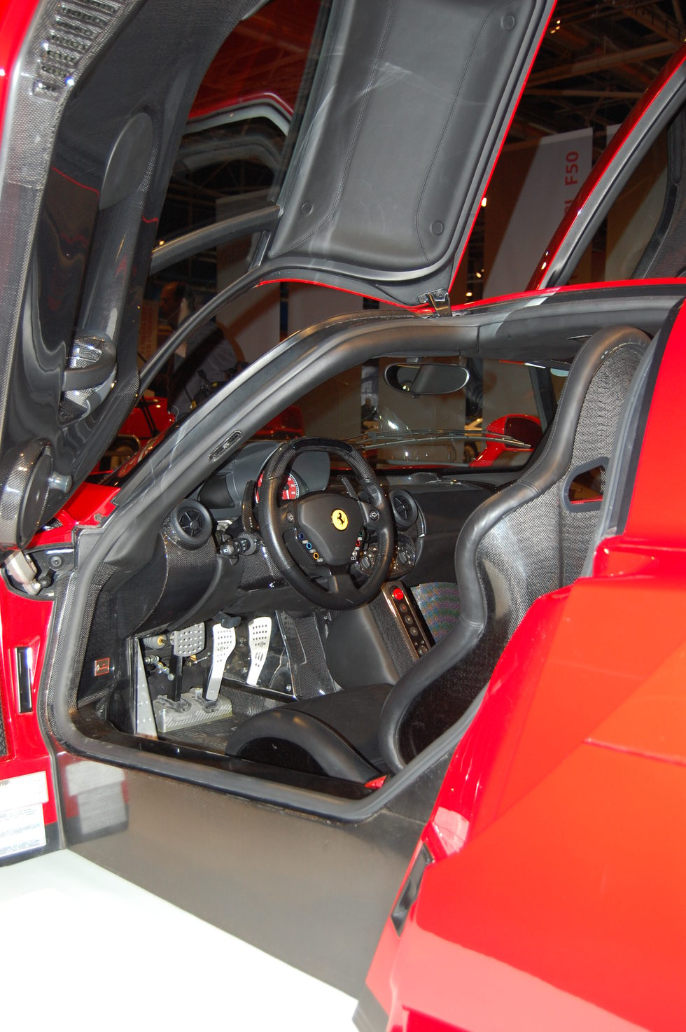 Interior del Ferrari Enzo