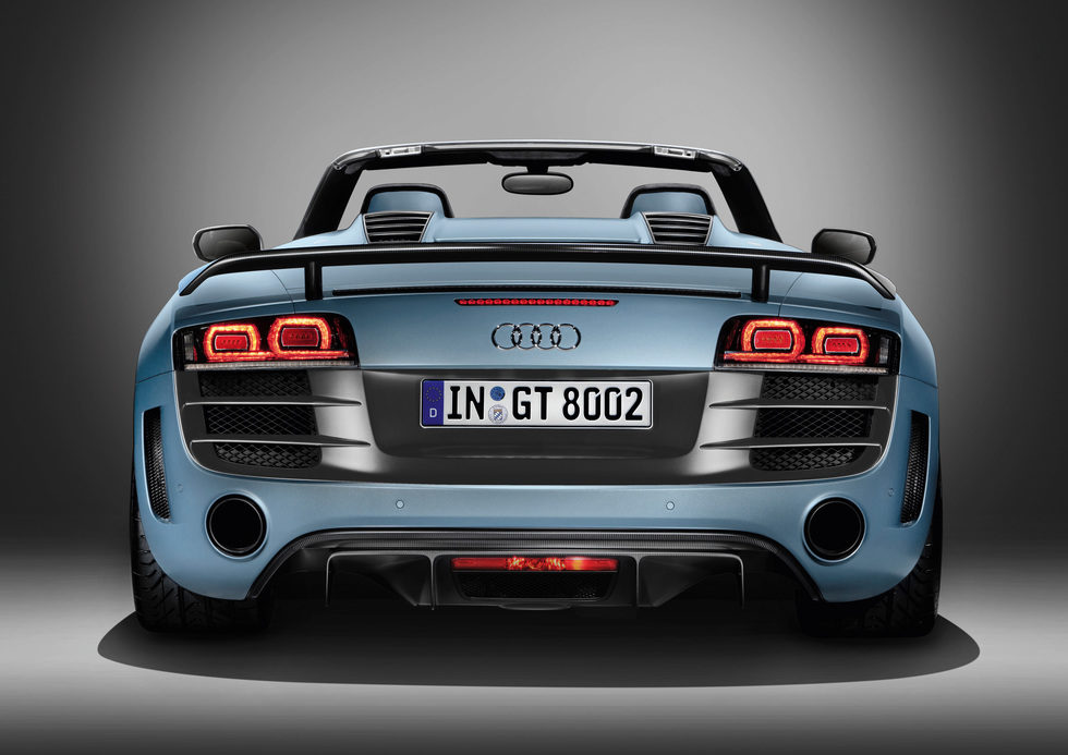 Audi R8 GT Spyder (trasera)