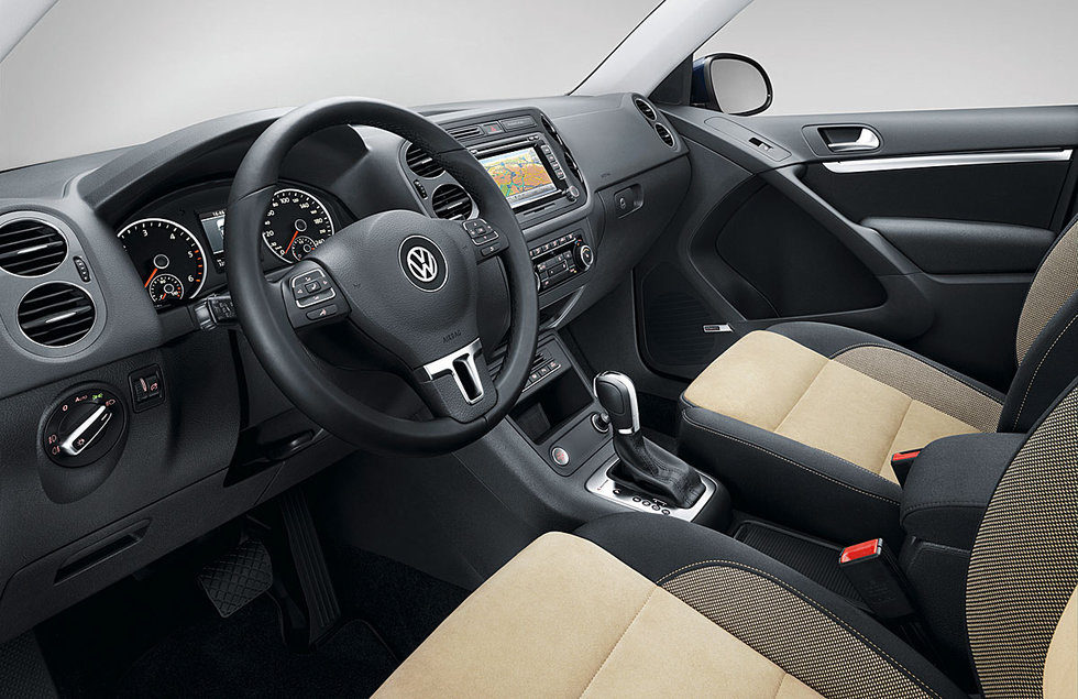 Interior del nuevo Volkswagen Tiguan 