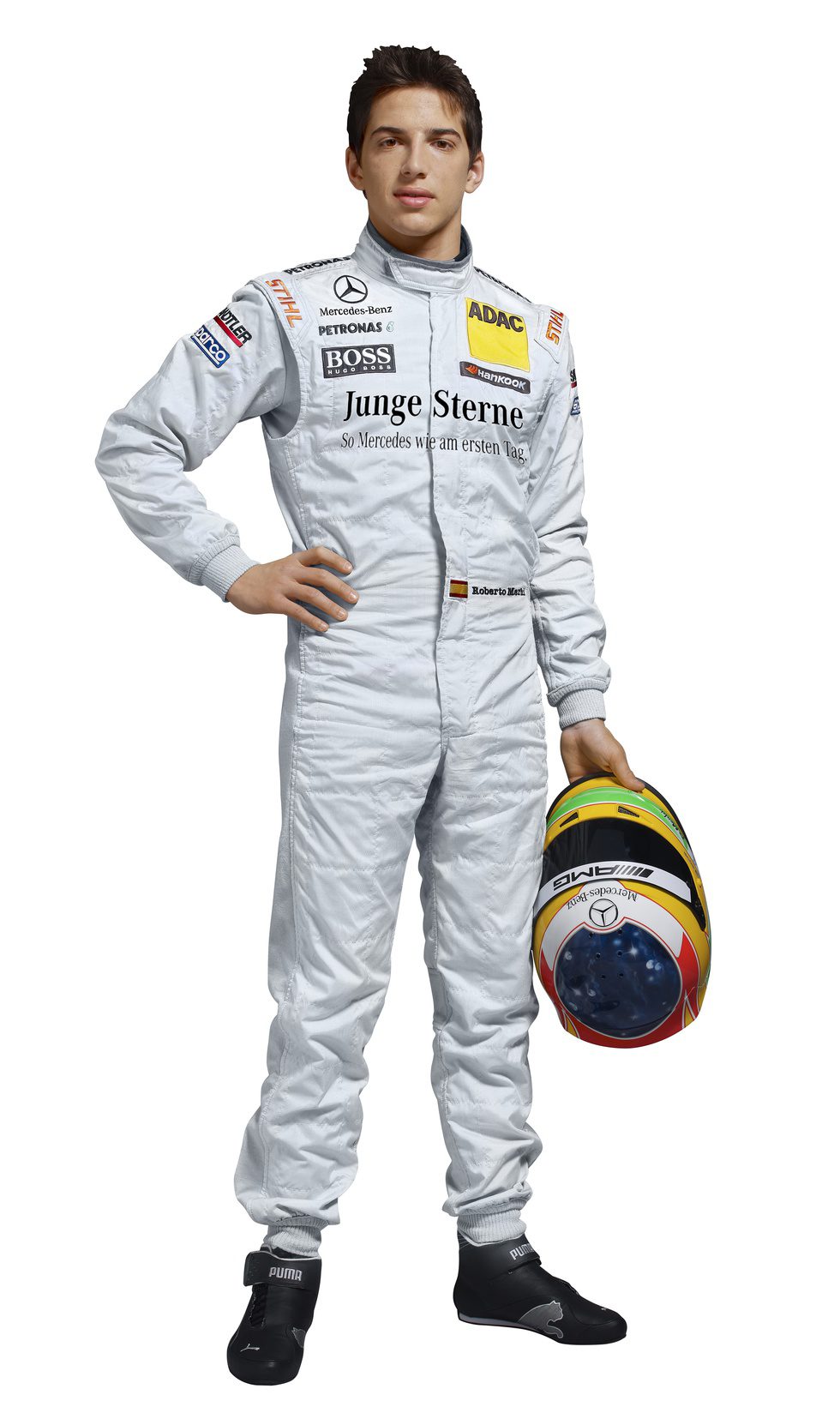 Roberto Merhi, foto oficial para el DTM 2012