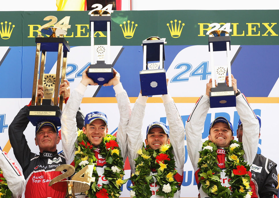 Audi gana las 24 h de Le Mans 2012