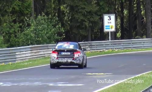 BMW M2 pruebas Nürburgring- zaga