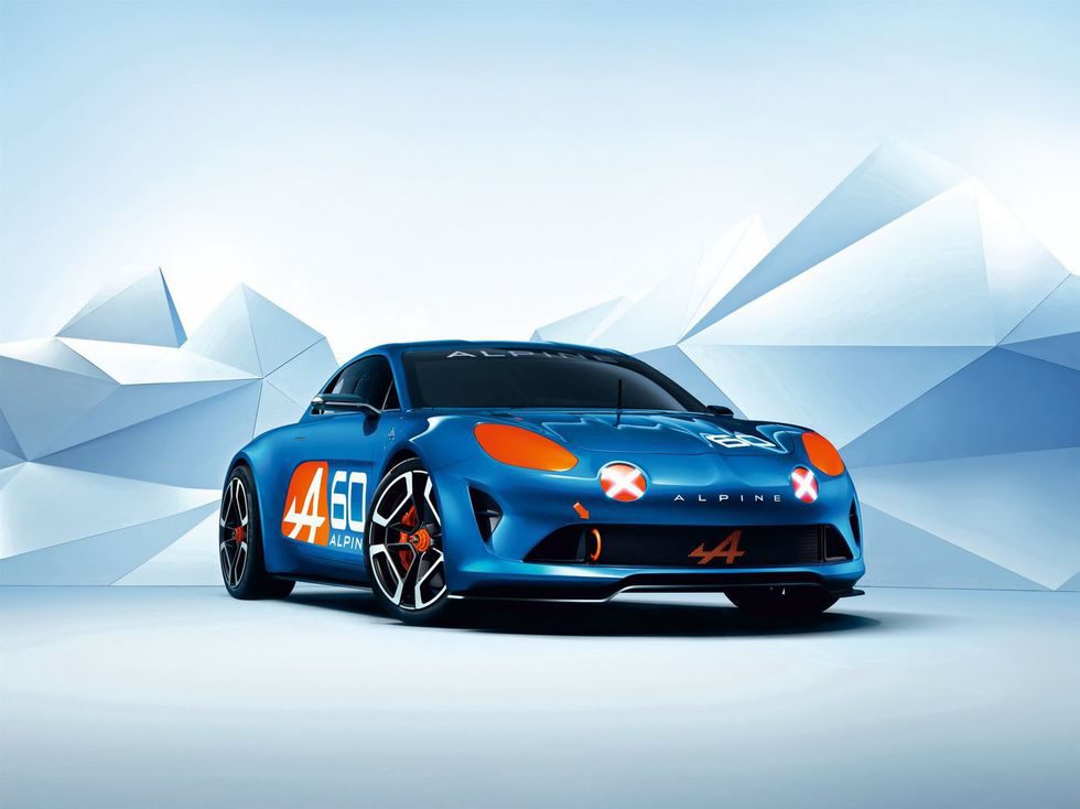 Renault Alpine celebration concept 2015