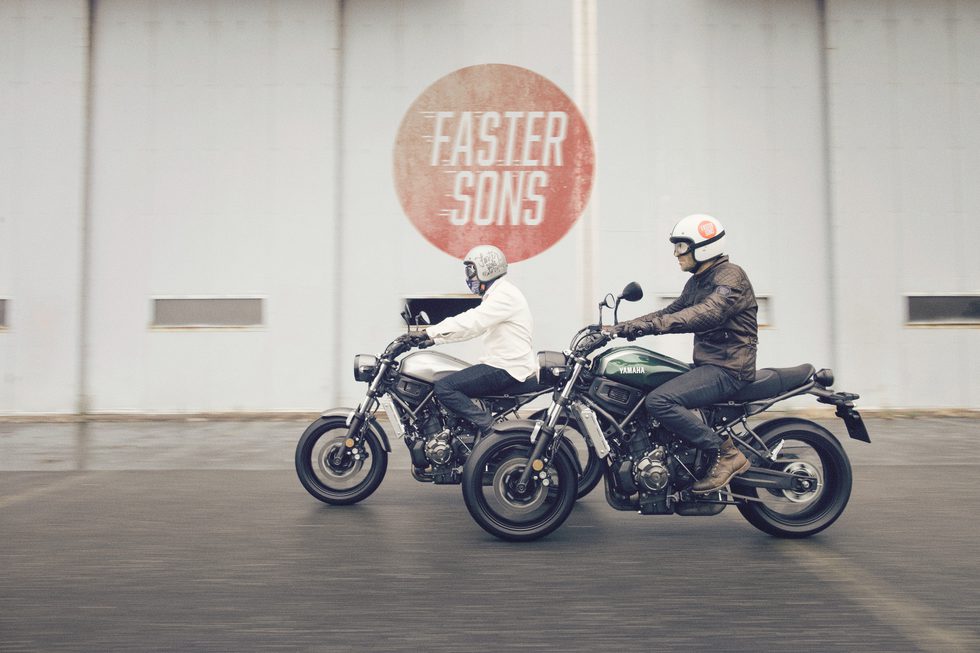 Yamaha XSR 700 Faster sons