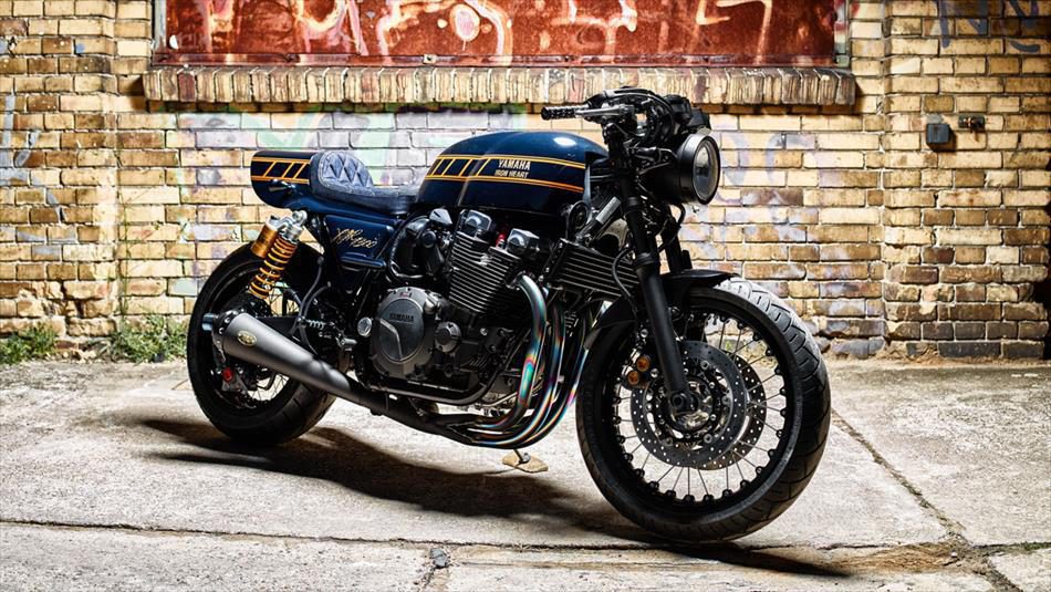 Yamaha XJR1300 Yard Built by Iron Heart - front
