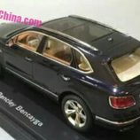 Bentley Bentayga modelo a escala - zaga