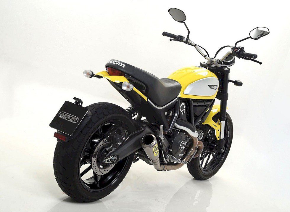 arrow pro race ducati scrambler