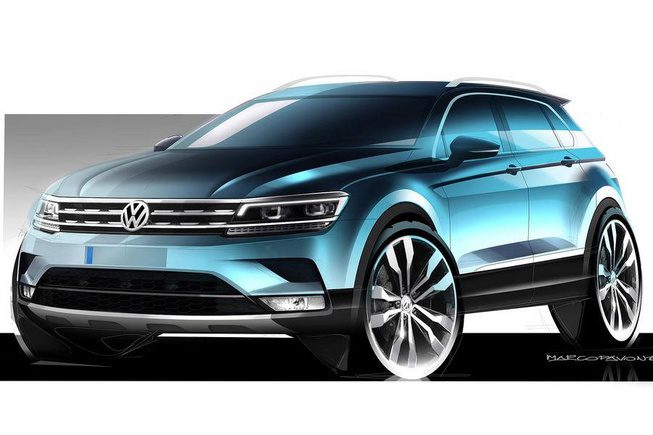 Volkswagen Tiguan 2017 - boceto