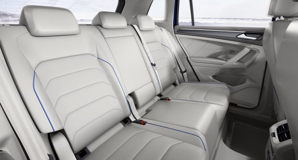 Volkswagen Tiguan GTE Concept 2015 - Plazas traseras