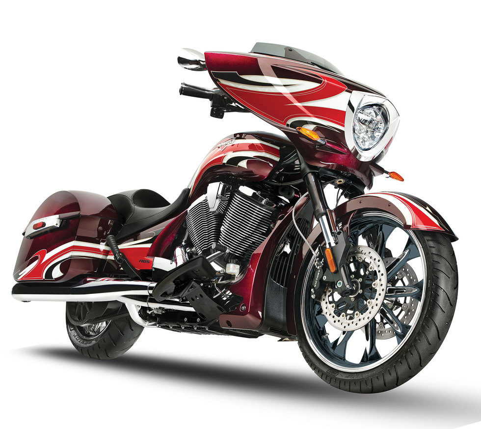 Victory Magnum bagger Galería en Motor y Racing