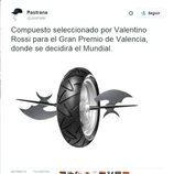 Elección de neumáticos de Rossi para Valencia
