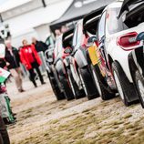 WRC Rallye Gales - fotos en cola