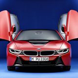 bmw i8 red edition - puertas