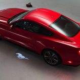 Ford Mustang 2015, plano aereo