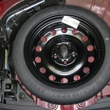 Seat León: Detalle rueda de repuesto