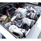 DeLorean DMC-12 V8 biturbo motor 2/2