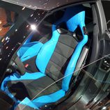 Corvette grand sport - asientos azules