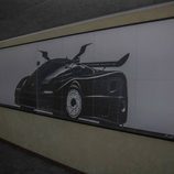 Fábrica abandonada Bugatti Campogalliano - boceto EB110
