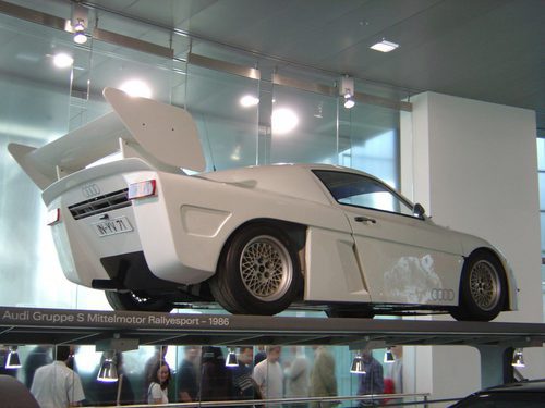 Audi Group S Rally Prototype - rear
