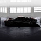 Ford GT 2017 negro shadow- side