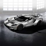 Ford GT 2017 gris liquid - frontal