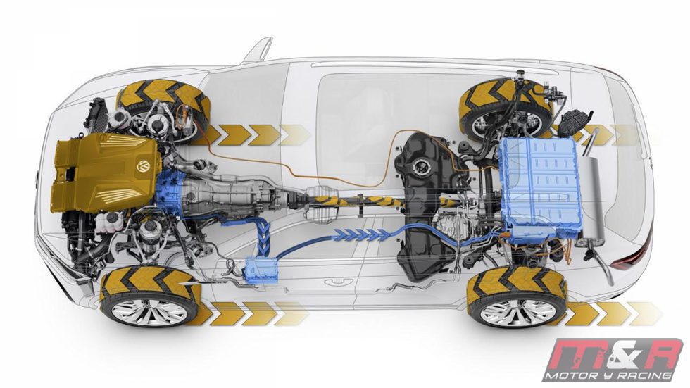 Funcionando la mecánica del Volkswagen T-Prime Concept GTE