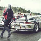 Los coches del equipo Loeb Racing