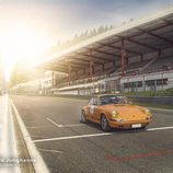 Porsche 901 en la recta de Spa