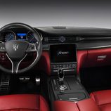 Interior de cuero bicolor del Maserati Quattroporte 2017
