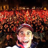 Celebración Marc Márquez 2016 - Marc selfie