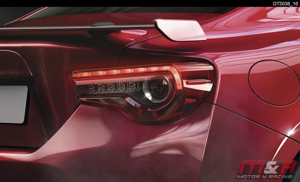 Toyota GT86 2017 - LEDs traseros