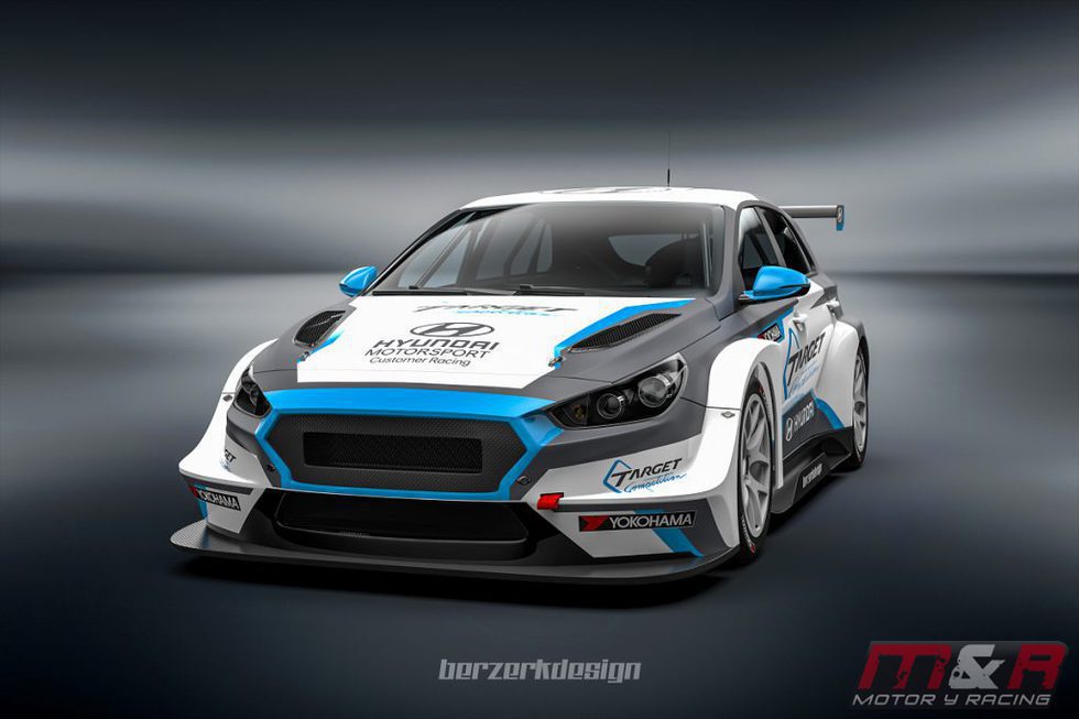 Hyundai i30 N TCR de Target Competition