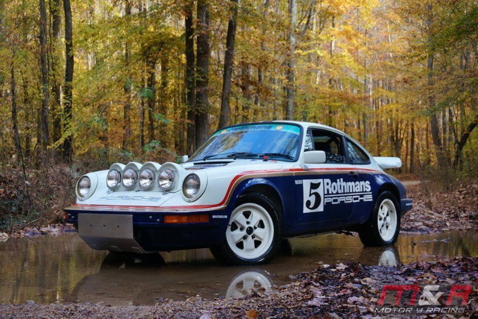 La réplica del Porsche 911 SCRS Rothmans Safari de 1963