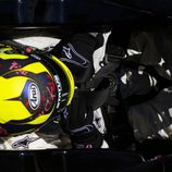 Nick Yelloly en el cockpit del GP3 de Status GP