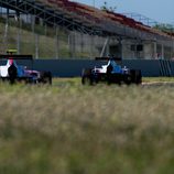 Dos GP3 en la inmensidad del Circuit Barcelona-Catalunya