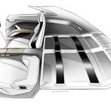 Audi TT Offroad Concept - boceto estudio interior