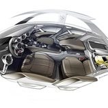 Audi TT Offroad Concept - boceto interior