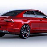 Volkswagen New Midsize Coupe concept - trasera