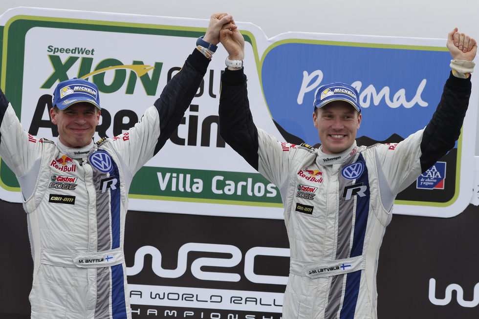 Jari-Matti Latvala ganador del Rally de Argentina 2014