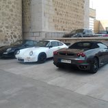 Porsche 911 y Ferrari 430 spider