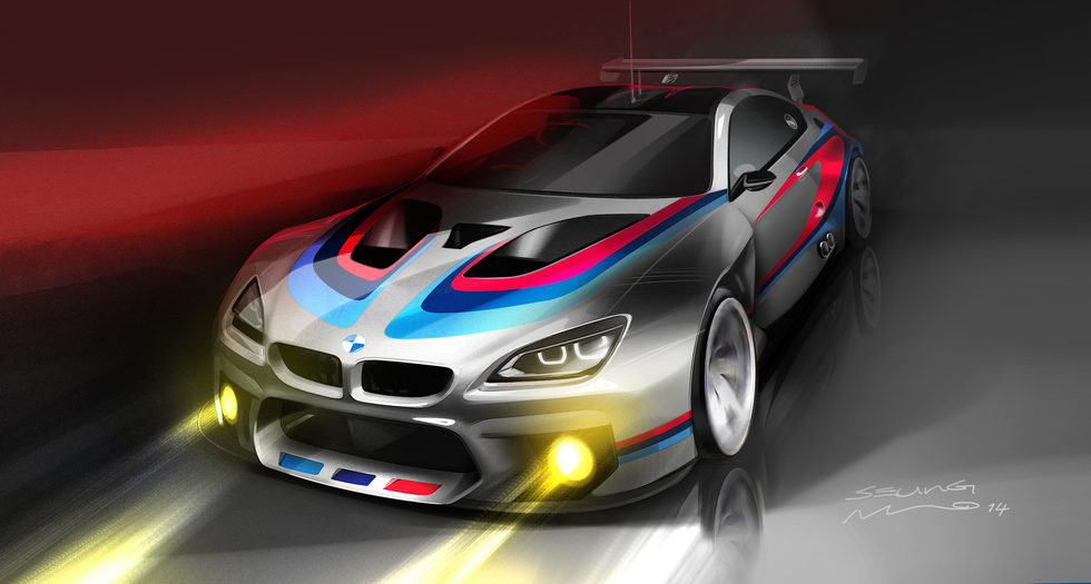Boceto BMW M6 GT3 2016