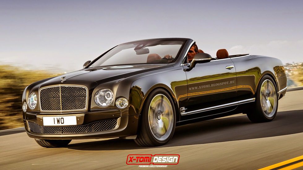 Bentley Mulsanne Speed convertible