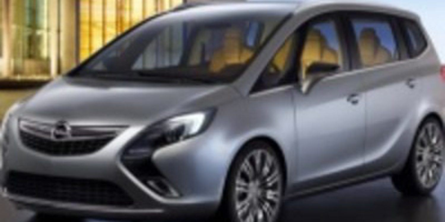 El nuevo Opel Zafira será presentado en el Salón del Automóvil de Ginebra