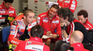 Rossi pone toda su confianza en la estabilidad de la Ducati sobre la pista