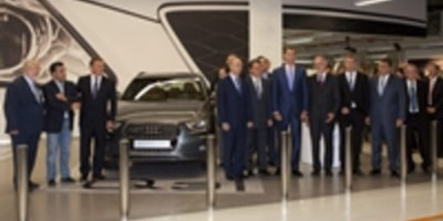 El Príncipe de Asturias y de Girona inaugura el centro de producción del nuevo Audi Q3