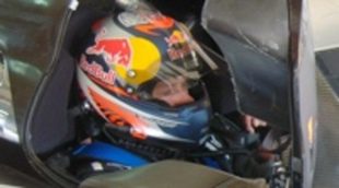 Kimi Räikkönen prueba el Peugeot 908 de LeMans en el circuito de Aragón