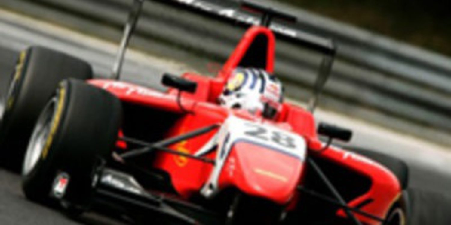 Mitch Evans marca el mejor crono en el primer test de GP3