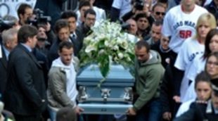 Funeral de Marco Simoncelli en Coriano, su familia y amigos se despiden de él