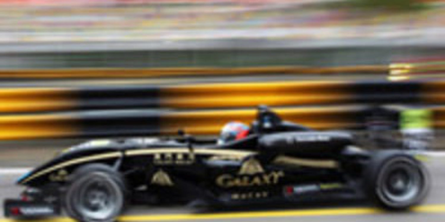Marco Wittmann gana la carrera de clasificación. Roberto Merhi saldrá 3º en el GP de Macao