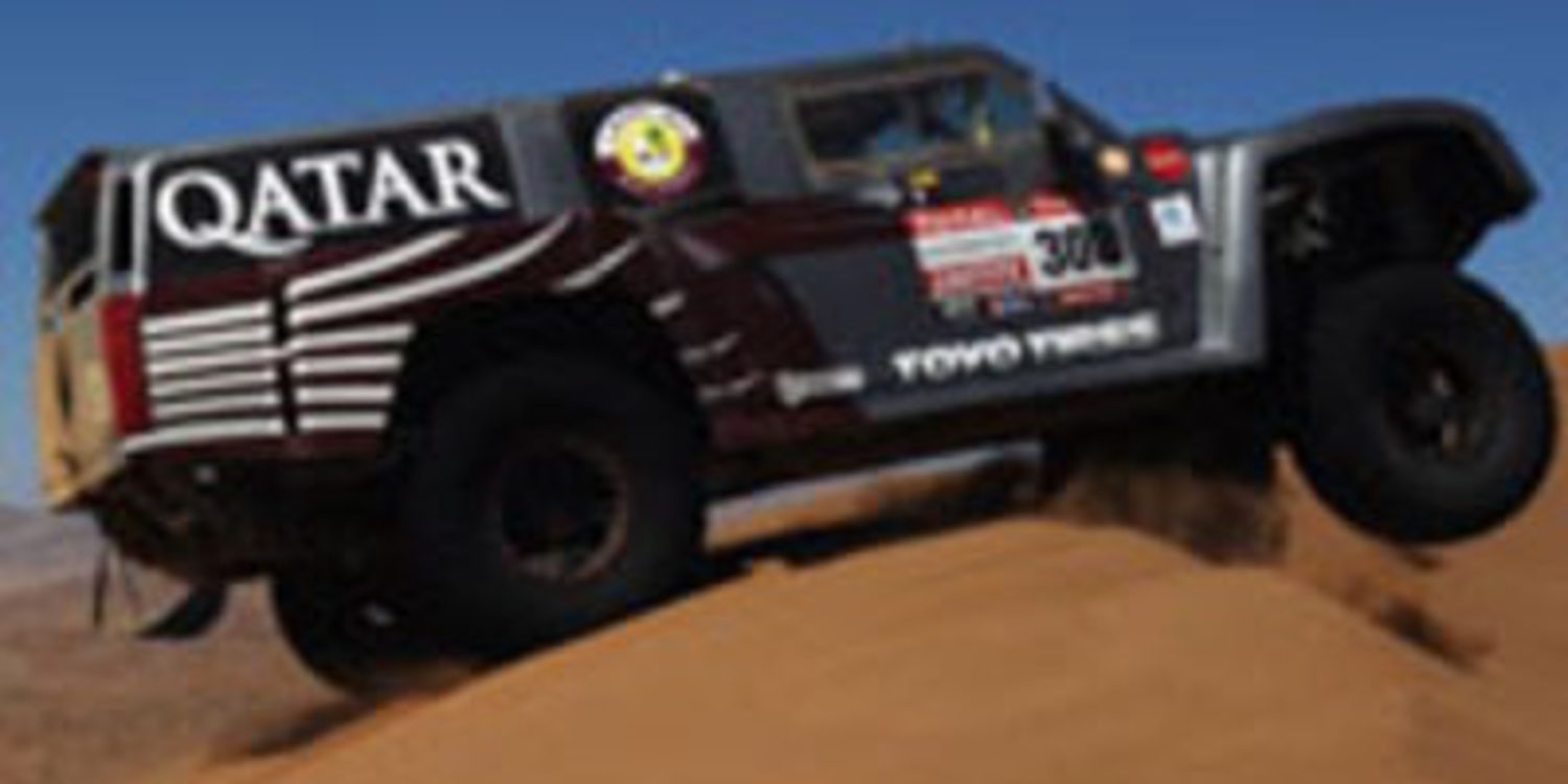 Nasser Al-Attiyah se retira del Dakar 2012 con problemas mecánicos